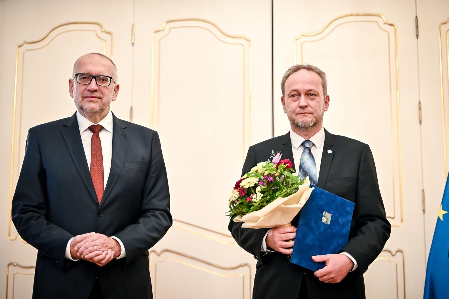 Radek Cibulka převzal Cenu ministra za vynikající vzdělávací činnost